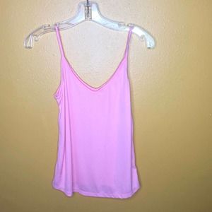 BP Tank Top Pink Loose Fit V-Neck New XXS